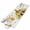 Gray, variant on Gnomes Sunflower 2'x6' Runner Rugs for Hallway Kitchen Bedside Non Slip Washable, Bees Branches Floral Wooden Entryway Rug Runners with Rubber Backing, Long Carpet Runner for Laundry Room
