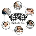 thumbnail image 6 of Uemuo Cow Print Black White Pattern Sleep Eye Mask - Light Blocking Sleep Mask Blocking Out Light Perfectly, Soft and Comfortable Night Eye Mask, Eye Blinder, 6 of 7