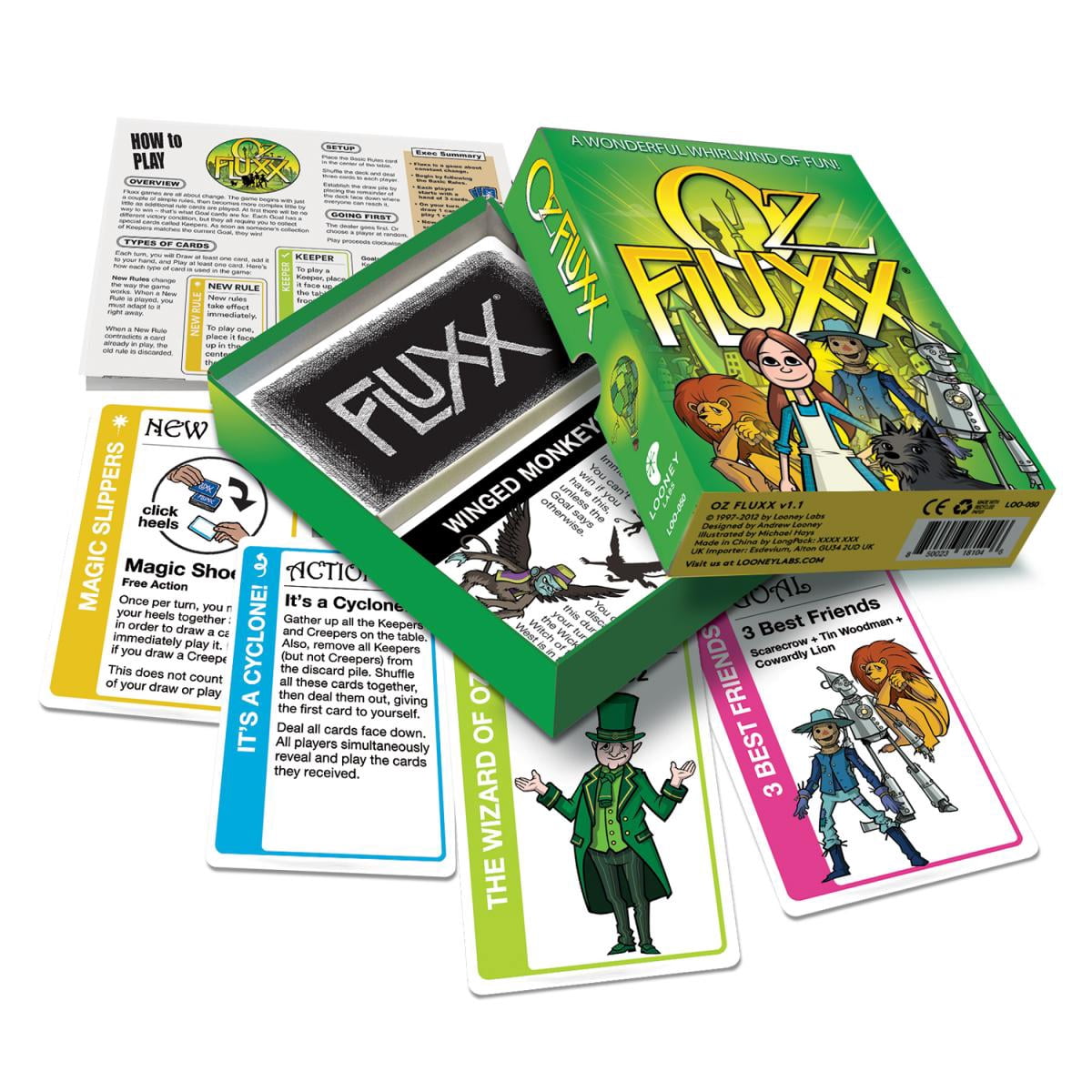 Oz Fluxx Classic Card Game, by Looney Labs