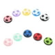 thumbnail image 4 of KAKOWELY 10 protectores de silicona para joysticks, diseño de fútbol, para un control preciso, compatibles con PS5., 4 of 5