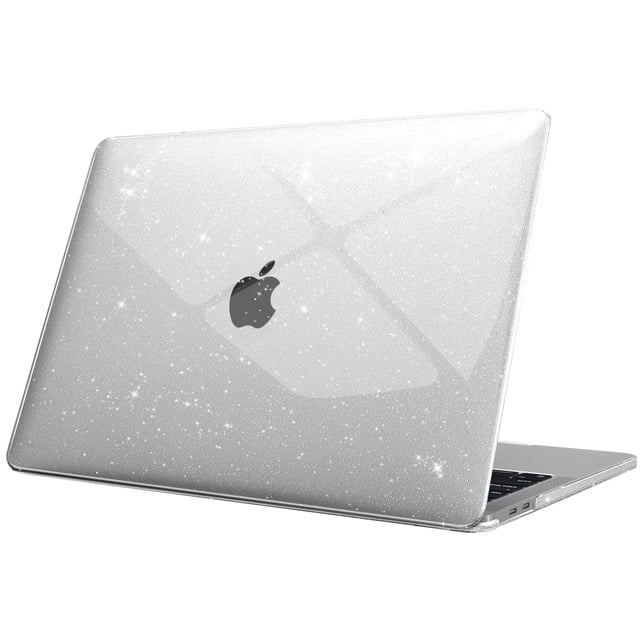 Funda rígida con purpurina Fintie para MacBook Pro 13" con ajuste snap-on