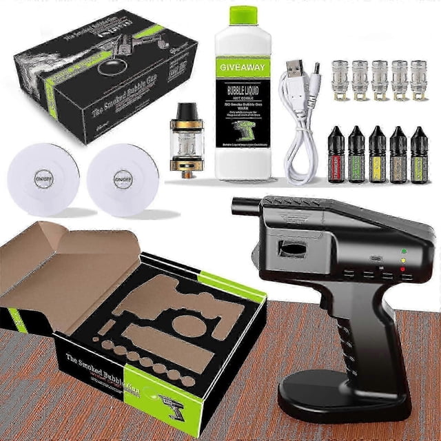 5-flavour smoke gun for cocktails and food