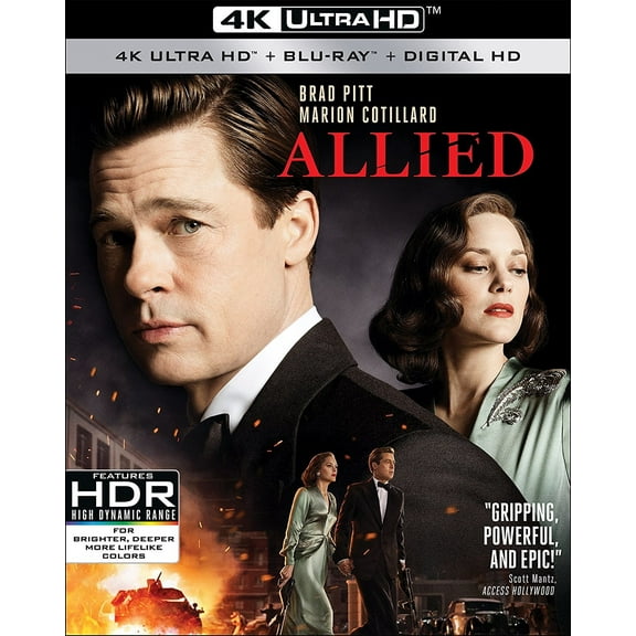 Allied [UHD], War Drama , War-World War II,