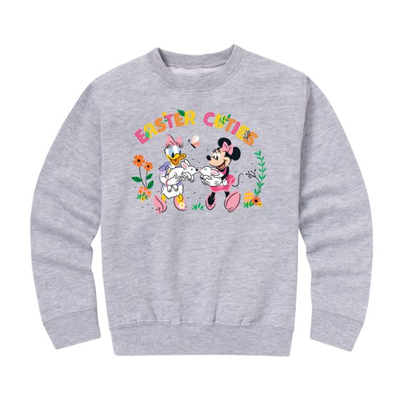Mickey & Friends - Easter Cuties - Youth Crewneck Fleece Sweatshirt