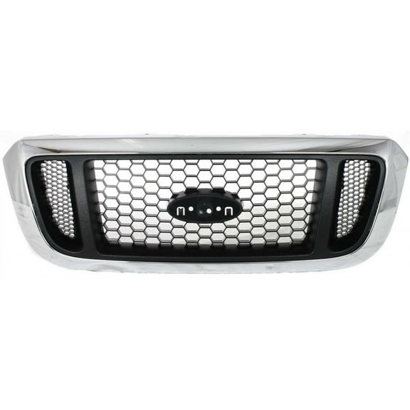 For Ford Ranger 2004 2005 Grille | CHR | w/Argent Mesh | FO1200453 | 4L5Z8200EAA