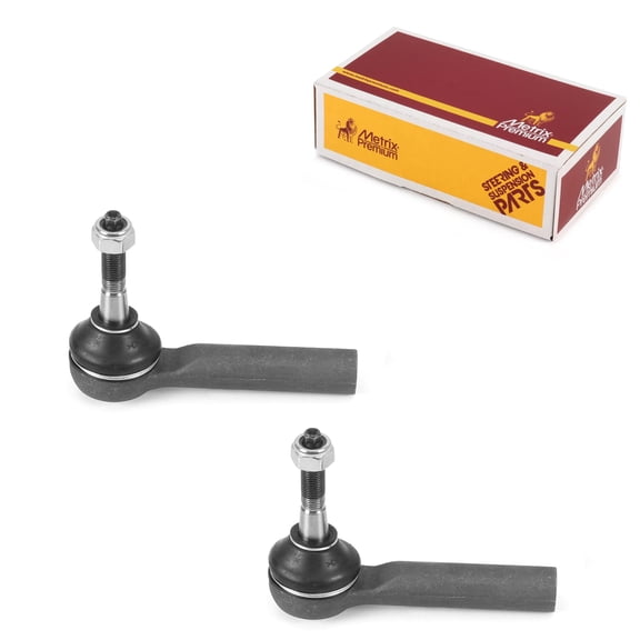 Metrix Premium Chassis Parts - 2 PC Front Outer Tie Rod End Kit Fits 04 Chrysler Voyager Mexico, 01-02 Grand Voyager Mexico, 01-04 Town and Country, 01-03 Voyager, Replacement ES3537