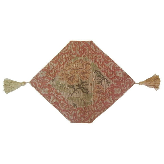 DaDa Bedding Floral Woven Table Runner