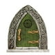 thumbnail image 2 of pstuiky Figuras de gnomos en miniatura para puerta, jardín o ventana, de madera, arte, escultura de árbol, estatuas, adorno, decoración exterior, 2 of 5