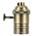 thumbnail image 1 of Shisuyan Light Bulbs Socket Retro Green Copper 1Pcs 2.8x1.3x1.2in, 1 of 8