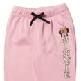 thumbnail image 4 of Disney Minnie Mouse Little Girls Fleece Sweatshirt and Jogger Pants Little Kid to Big Kid, 4 of 5