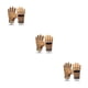 thumbnail image 2 of Guantes de protección Sonducket 1 par transpirables para ciclismo senderismo Camping M L XL, 2 of 6