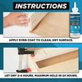 thumbnail image 2 of Liquid Fusion Performance Adhesive Heavy Duty Glue, 4 fl oz – Clear, Waterproof, Non-Foaming, Low Odor, 2 of 6