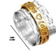 thumbnail image 3 of Anillos para mujer, regalos para mujer. El nuevo anillo vintage bicolor revela tu personalidad única. Anillo de moda., 3 of 3
