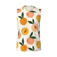 thumbnail image 6 of Lsque Peach1 Print Men's Cotton Blend Sleeveless Muscle Shirts (S-3XL)- Moisture Wicking, Odor Protection, UPF 30+,X-Large, 6 of 8