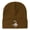 Caramel, variant on Minimal Devil Scorpion Embroidered Acrylic Knit Beanie, Unisex Soft Stretch Winter Skull Cap, Sport Casual Daily Hat Perfect Gift for Men Women