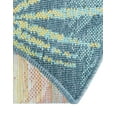 thumbnail image 5 of Unique Loom Outdoor Coastal Collection Area Rug - Flamingo (4' 1" Round Multi/Teal), 5 of 9
