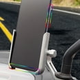 thumbnail image 4 of Maytalsory Anti-corrosion Mobile Phone Holder Bracket Stable Fixation Fits All Phones Durability Stand Mirror Sliver 1Set, 4 of 6