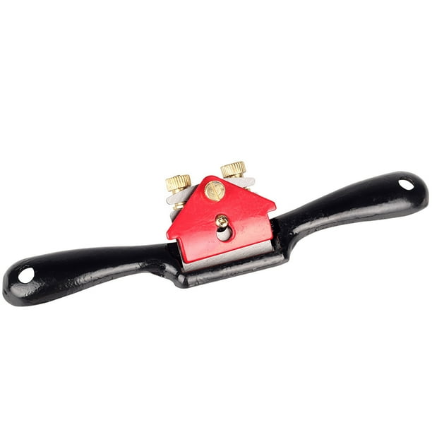 Cepilladora De Mano Ajustable De Hierro Fundido Con 4 Cuchillas Sk2 Manual Multifuncional Spokeshave Recorte Cepilladora Herramienta De Corte De Borde De Madera Para Carpintería Carpintería Diy Cateissary TO001685-00