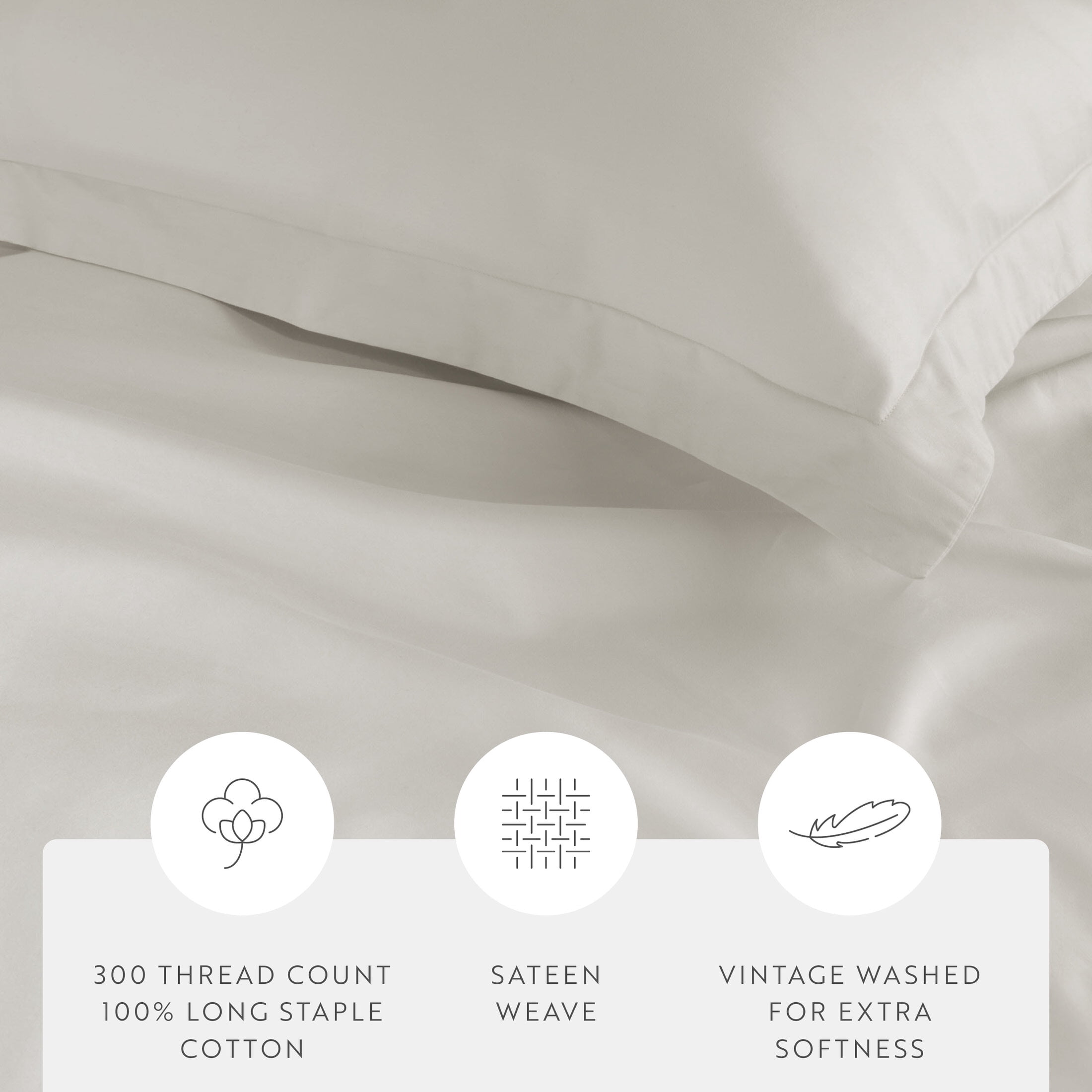Premium 300 TC Brushed Cotton Comforter & Duvet Cover Set