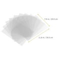 thumbnail image 6 of 20 Pcs  Clear Plastic Sheet Shatterproof Plastic Sheets for Poster Frames Crafting Projects, 6 of 6