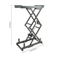 thumbnail image 3 of Electric Scissor Lift Table for Material Handling and Transportation with Remote, 3 of 21