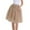 Khaki, variant on ZRBYWB Skirt For Women Carnival New Women Tulle Skirts Knee Length Long Adult Tutu Layered Short Prom Party Midi Skirt Holiday