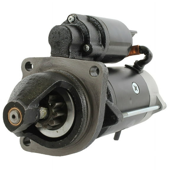 New Starter Motor Compatible With Agco Perkins Diesel MT364 By Part Numbers AZJ3305 IS0872 IS1378 MS395 3542185M93