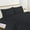 Black, variant on 1200 Thread Count Queen Size Deep Pocket Stripe Cotton Sheet Set (Queen, Grey)