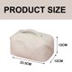 thumbnail image 2 of Bolsa de maquillaje de gran capacidad, bolsa de viaje para cosméticos para mujer, bolsas impermeables con asa y divisor, 2 of 5