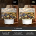 thumbnail image 3 of Fotbe Vibrant Wildflower Meadow Pattern Acrylic Night Light Gift with 3 Color ModesTouch-Sensitive LED Lamp Perfect Gift for Mother's Day, Birthday, or Christmas, 3 of 9