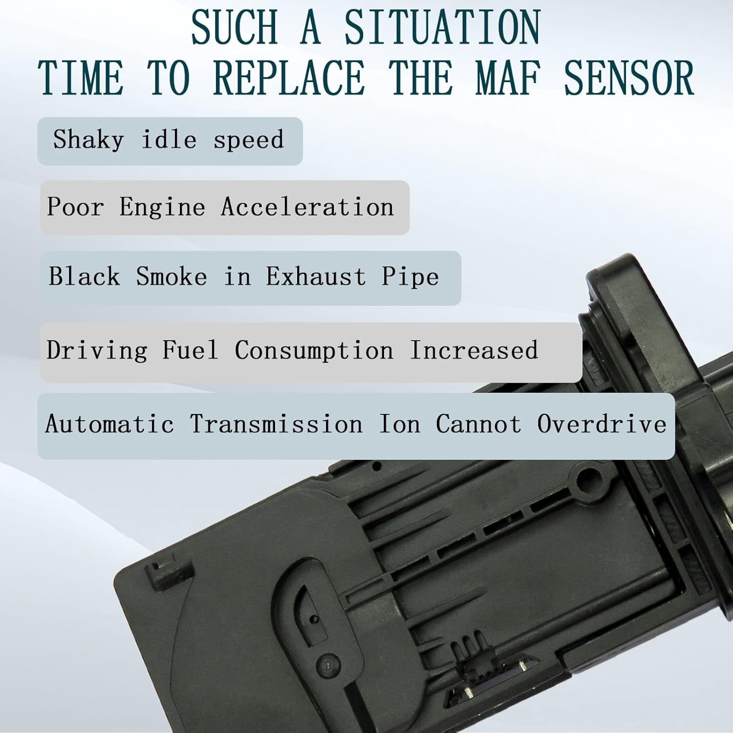 FTMUKF 22680-3VA0A Mass Air Flow MAF Sensor for 2015-2018 Nissan Altim, 2016 Maxima 2015-2018 Murano, 2016 Pathfinder, 2015-2017 Quest 3.5L V6 Gas, 2014-2016 Rogue 2.5L L4 Gas, MAF0123