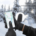 thumbnail image 2 of Guantes de esquí para deportes al aire libre, resistentes al viento y al frío, con pantalla táctil cálida y gruesa para hombre y mujer, para ciclismo, otoño e invierno, 2 of 5