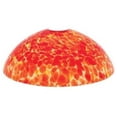 thumbnail image 1 of Access Lighting 965RJ-RED Fire Bowl Glass Shade in Red, 1 of 1