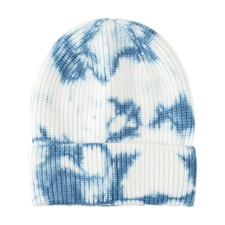 

Relanfenk Baby Hats Unisex Winter Fashion Tie-dye Knitting Pullover Warm Hat