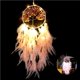 thumbnail image 5 of Decoración De Pared De Plumas Exótica Led Para Colgar En La Pared Artesanía De Plumas Decoración Bohemia Colgadores De Plumas De Pared Simples Adorno Led Bohemio Hecho A Mano Para El Dormitorio Sala Minnieouse HA026599-03, 5 of 7