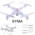 thumbnail image 1 of Huanglei 4 Pcs Pales d'Hélices Accessoires Pièce de Rechange pour Avion Syma X5C X5SC X5SW, 1 of 1