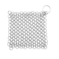 thumbnail image 6 of BOKYAN Stainless Steel Chainmail Scrubber – Durable Cast Iron Cleaner for Skillets, Woks, Pans & More, 4.7" x 4.7", 6 of 7
