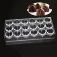 thumbnail image 5 of HomeLife Chocolate Mold 3D Easy Release PC Clear Polycarbonate Chocolate Mold for Baking, 5 of 11