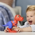 thumbnail image 3 of Marvel Spidey and His Amazing Friends Spidey-Rex Dinosaur Toy, 9” Supersized Action Figure, Ages 3+, 3 of 9