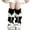 Black-12, variant on Girls' Winter Leg Warmers, Knit & Soft Kawaii Sock Accessories for Kids 3-15 Years