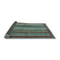 thumbnail image 2 of Ahgly Company Indoor Rectangle Abstract Light Blue Modern Area Rugs, 2' x 5', 2 of 4