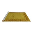 thumbnail image 2 of Ahgly Company Machine Washable Indoor Rectangle Persian Yellow Traditional Area Rugs, 5' x 7', 2 of 4