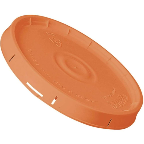 The Home Depot 5GLD ORANGE LID for 5GL HOMER PAIL 5 Gal. Homer Leakproof Lid Orange