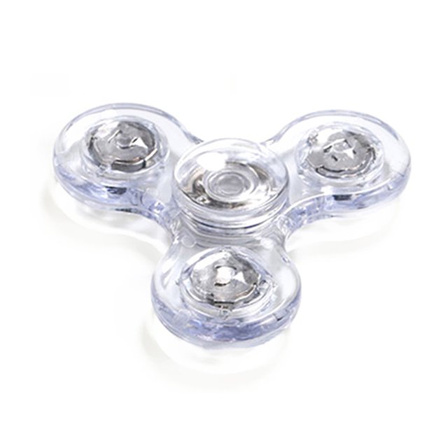 Luz nocturna luminosa Punta del dedo Spinner Giratorio Resplandor en la oscuridad Giroscopio de mano divertido Tmvgtek Nuevos Originales