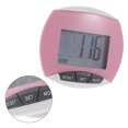 thumbnail image 4 of Miangastore 1Set Pink Rectangular Electronic Pedometer With High-Precision Sensors For Step Counter And Health Management, 4 of 9