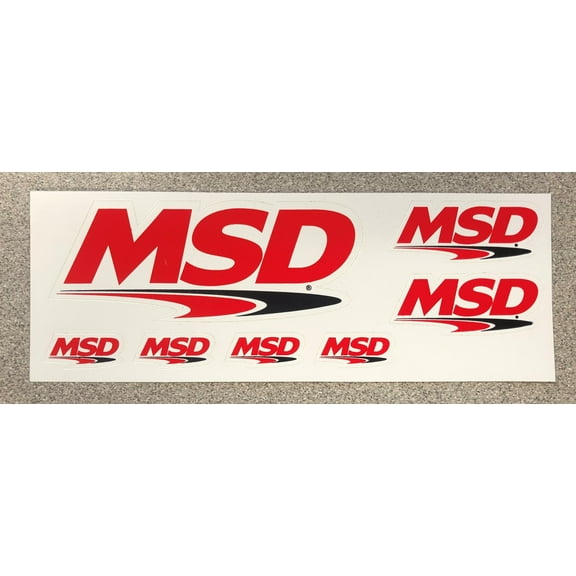 MSD Decal Sheet
