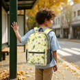 thumbnail image 6 of Daisy Pioneer Flower Yellow Pattern 17" School Backpacks for Teens,Waterproof Oxford Fabric,S-Shape Padded Straps for School,Travel,Hiking,Camping, 6 of 6