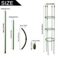thumbnail image 4 of BELUPAI Plant Support Garden Conical Sturdy And Strong Durable Plastic Cherry Tomatoes Piles, 4 of 20