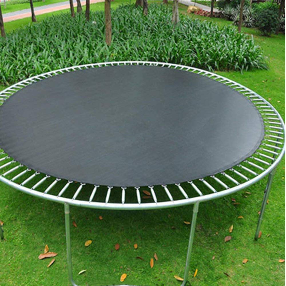 Zupapa Jumping Trampoline Mat Replacement for 15 Ft Round Frame UV Protection and 8 Stitch Lines More Durable 108 V Rings for 18cm Springs Feet 