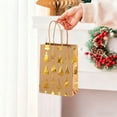 thumbnail image 6 of PEIBang 12PCS Christmas Gift Bags,Christmas Kraft Paper Reusable Gift Bags Bulk with Handles for Wrapping Holiday Party Xmas Presents, 6 of 6